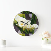 horloge lis calla (Maison)