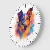 Horloge lisse (Angle)
