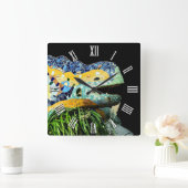 Horloge Lizard de Barcelone, Art, Parc Guell, Cata (Maison)