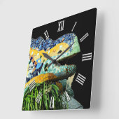 Horloge Lizard de Barcelone, Art, Parc Guell, Cata (Angle)