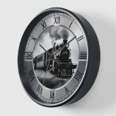Horloge Locomotive Steampunk Vintage Steam Engine ~ * ~ (Angle)