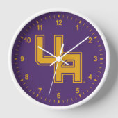 Horloge Logo de l'Université d'Albany Initials (Recto)