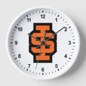 Horloge Logo de l'Université d'État de l'Idaho (Recto)