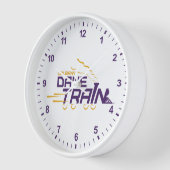 Horloge Logo du train UAlbany Dane (Angle)