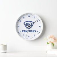 Logo Eastern Illinois Panthers Shield & Wordmark