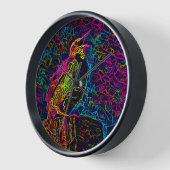 Horloge L'oiseau solitaire 3 (Angle)