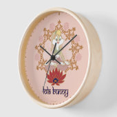 Horloge Lola Bunny Yoga Lotus Pose (Angle)