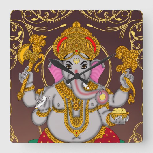 Horloge Lord Ganesha (Recto)