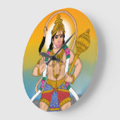 Horloge Lord Hanuman (Angle)