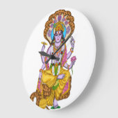 Horloge Lord Vishnu (Angle)