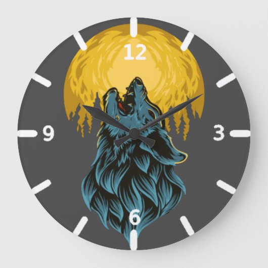 Horloge loup (Recto)