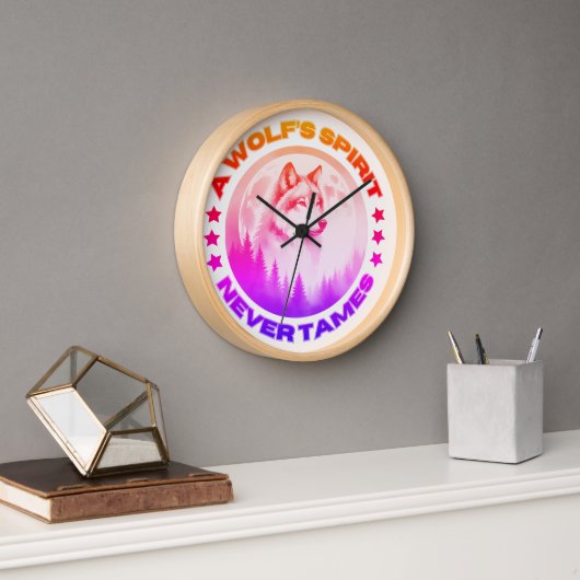 Horloge Loup (Bureau)