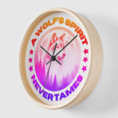 Horloge Loup (Angle)