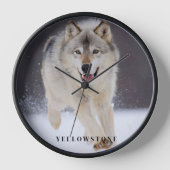 Horloge Loup de Yellowstone (Recto)