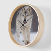 Horloge Loup de Yellowstone (Angle)