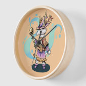 Horloge Loup magique (Angle)