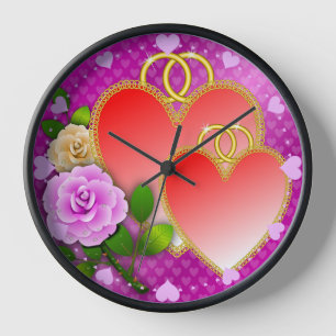 Horloge Love Hearts Saint Valentin-20362