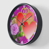 Horloge Love Hearts Saint Valentin-20362 (Angle)