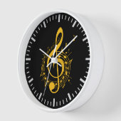 Horloge Love Music (Angle)