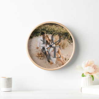 Horloge "LOVE" personnalisation Plan photo complet