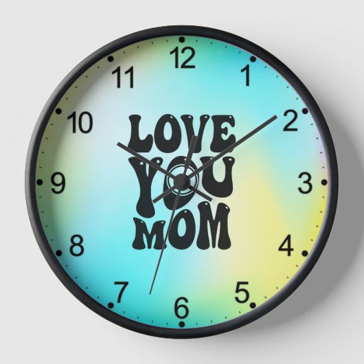 Horloge Love You Mother's Day Design-51727 (Recto)