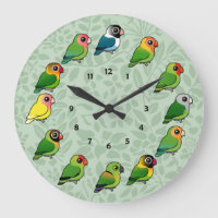 Horloge Lovebird