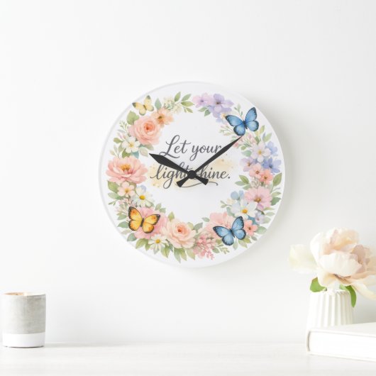 Horloge lumière éclatante (Maison)