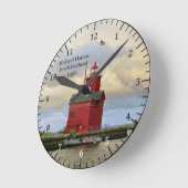 Horloge lumineuse Holland Harbour South Pierhead (Angle)