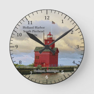 Horloge lumineuse Holland Harbour South Pierhead