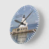 Horloge lumineuse Manitowoc North Breakwater (Angle)
