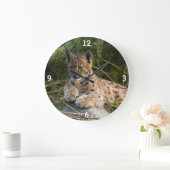 Horloge - lynx (Maison)