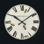 Horloge magasin de l'abeille du travailleur<br><div class="desc">AIME TES ABEILLES. Pendant que vous êtes à l'intérieur de votre atelier préliminaire centrifugeant et étiquetant vos jarres, gardez cette horloge en vue pour vous rappeler qui est à l'extérieur travaillant presque toutes les heures de la lumière du jour, à la recherche de nectar sept jours par semaine pendant de...</div>