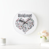 Horloge Mahjong (Maison)