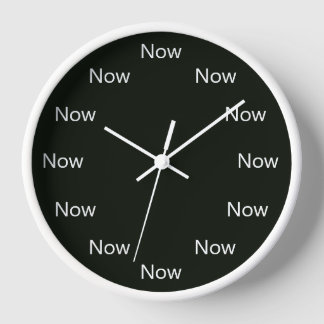 Horloge Maintenant est Zen™ - Bouddhiste taoïste de la ple