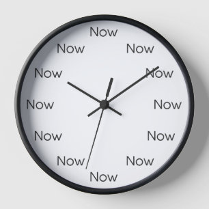Horloge Maintenant est Zen™ - Mindfulness Bouddhiste taoïs