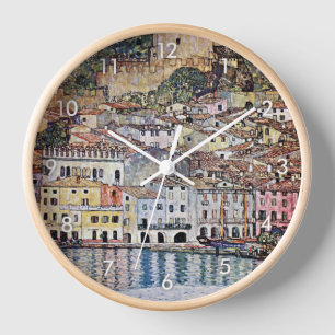 Horloge Malcesine au lac de Garde, Gustav Klimt