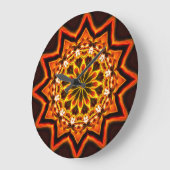 Horloge Mandala 4 (Angle)