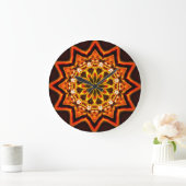 Horloge Mandala 4 (Maison)