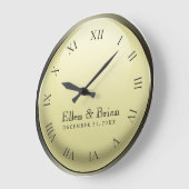 Horloge Mariage du réveillon du Nouvel An (Angle)