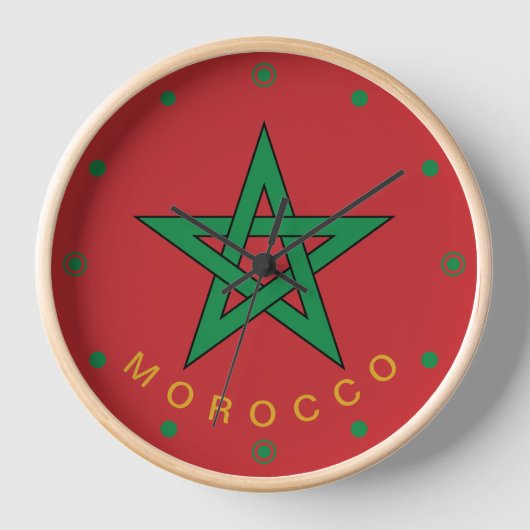 Horloge Maroc (Recto)