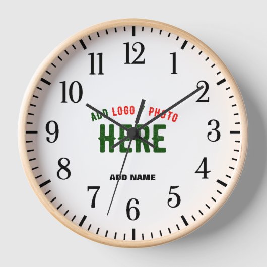 HORLOGE MARQUE BLANCHE MODERNE ET PERSONNALISABLE VÉRIFIÉE (Recto)