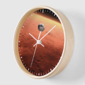Horloge Mars Science Laboratory approchant Mars. (Angle)