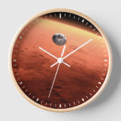Horloge Mars Science Laboratory approchant Mars. (Recto)