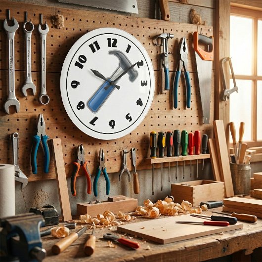 Horloge marteau