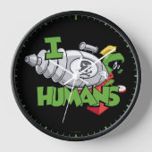 Horloge MARVIN THE MARTIAN™ I Laser Humains (Recto)