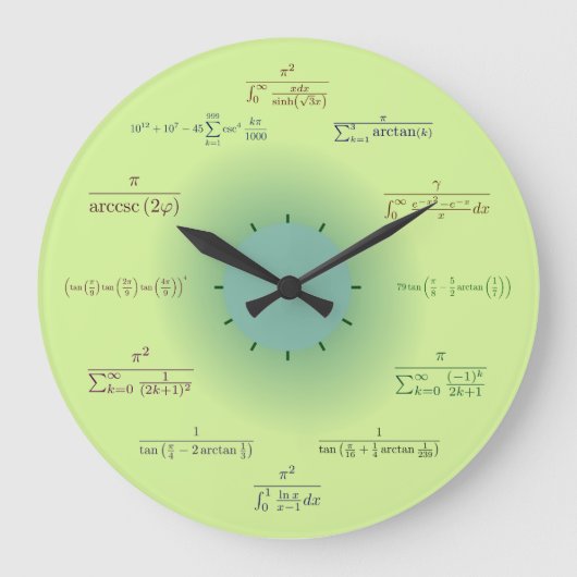 Horloge mathématique (Recto)
