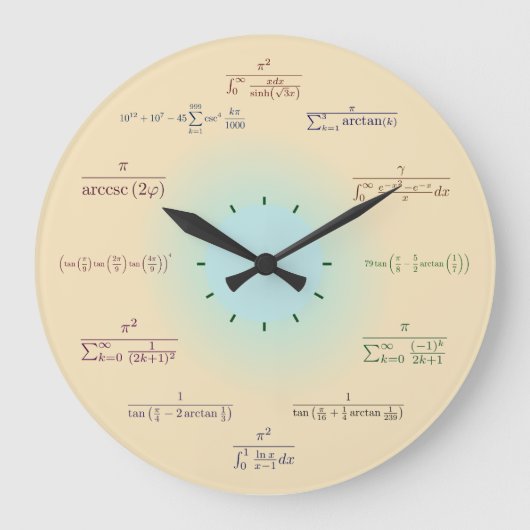 Horloge mathématique (Recto)