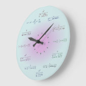Horloge mathématique (dégradé vert-violet) (Angle)