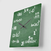 Horloge mathématique pour les amateurs de mathémat (Angle)