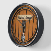 Horloge Matthieu's Lounge Round (Angle)